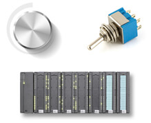 Simple I/O such as knobs, switches, and PLC’s (such as Arduino and BeagleBone) control ClearPath MC servo motors