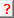 red question mark icon