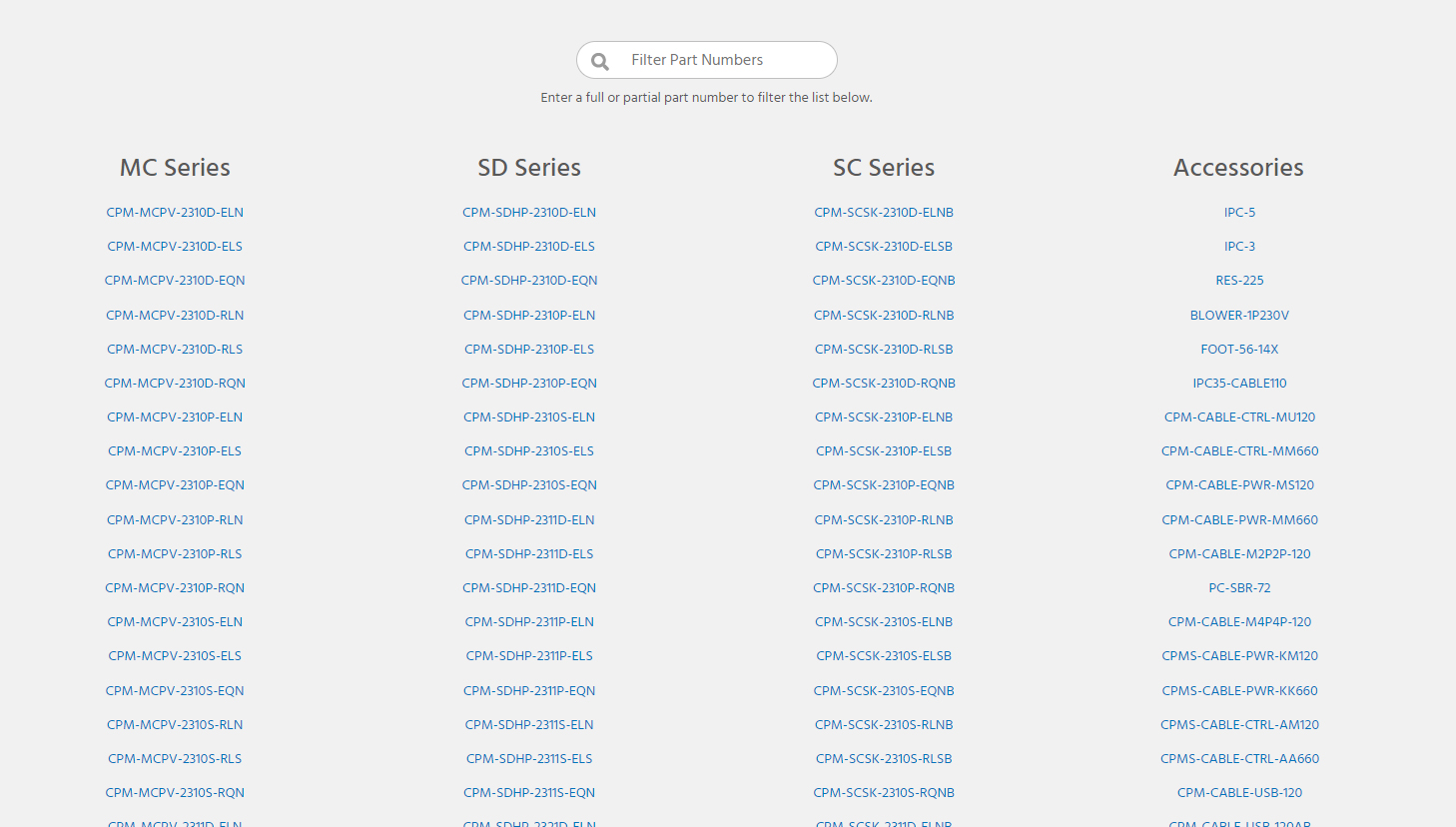 motor index screenshot