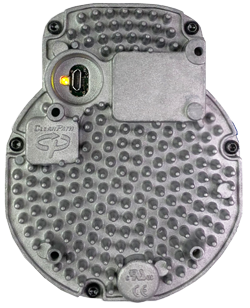 ClearPath motor with solid yellow LED